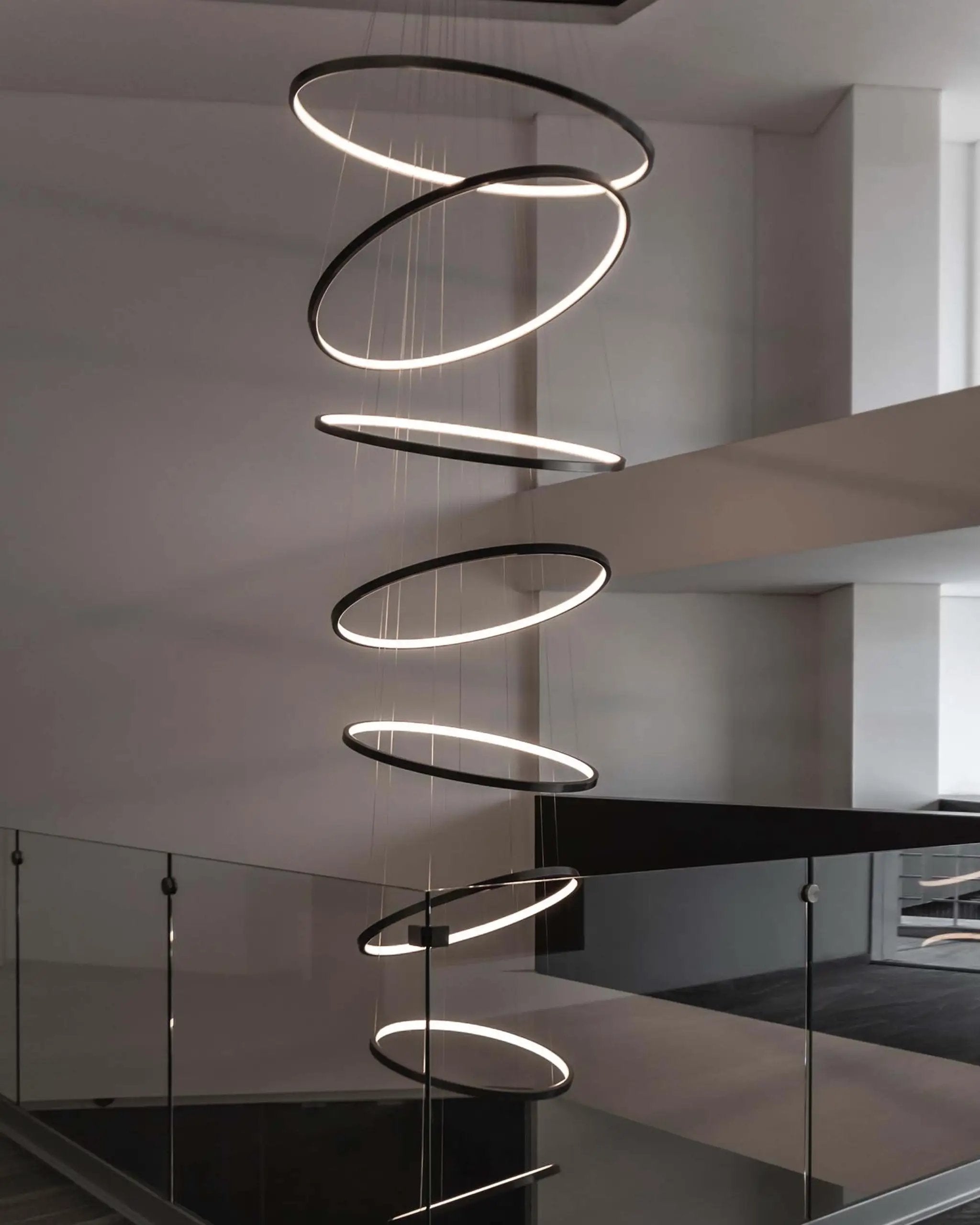 dark matt chandelier