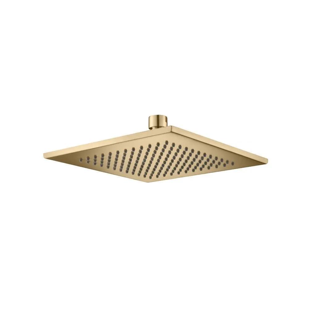 Flusso 8" Solid Brass Showerhead / Rainhead - Square by Flusso