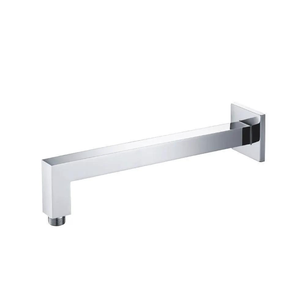 chrome shower arm