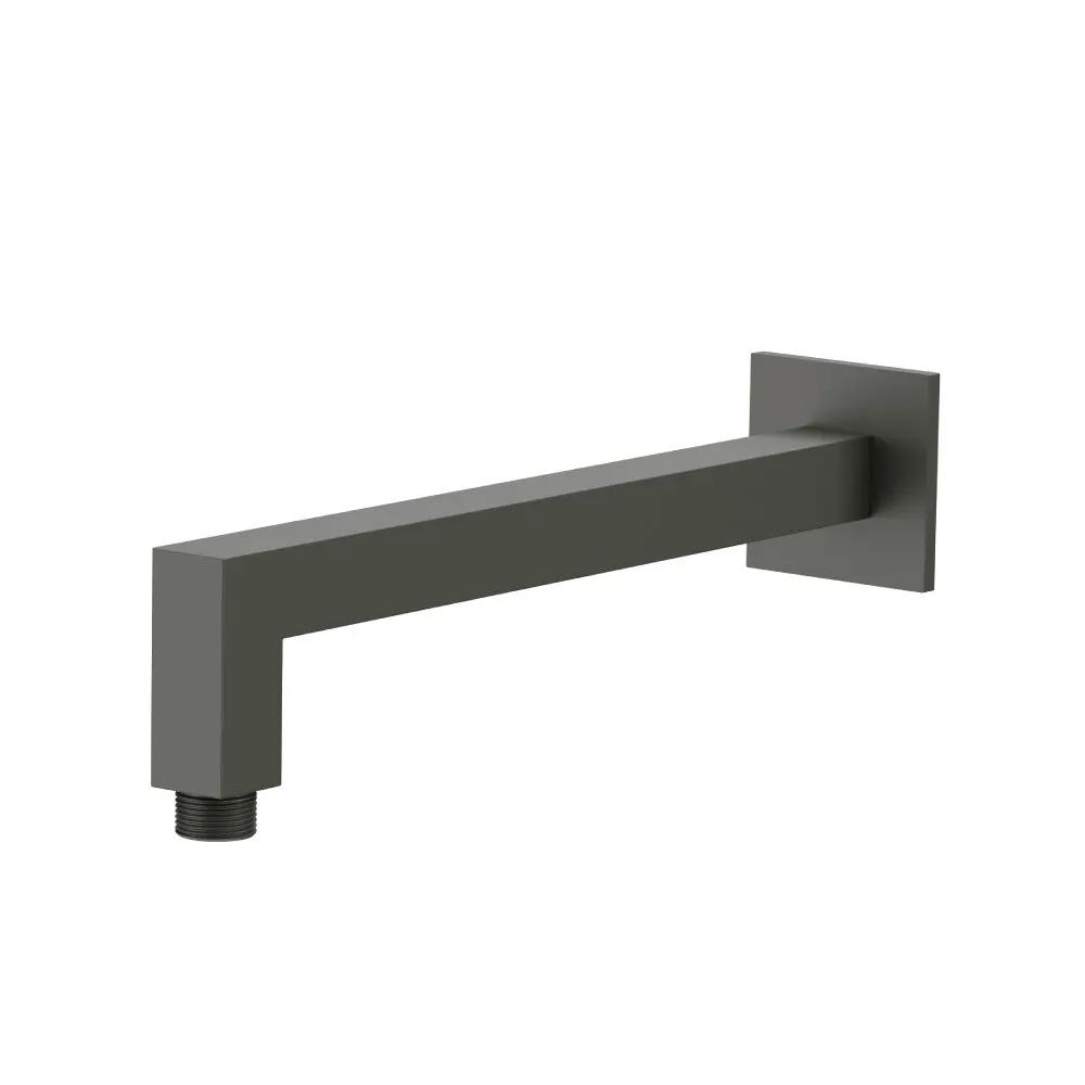 Flusso Wall Mount Square Shower Arm - 12" (300mm) - with Flange by Flusso