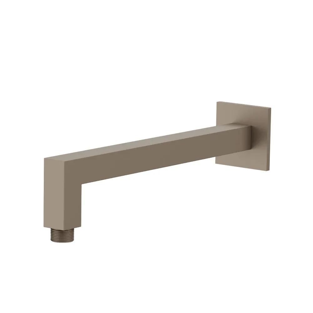 Flusso Wall Mount Square Shower Arm - 12" (300mm) - with Flange by Flusso