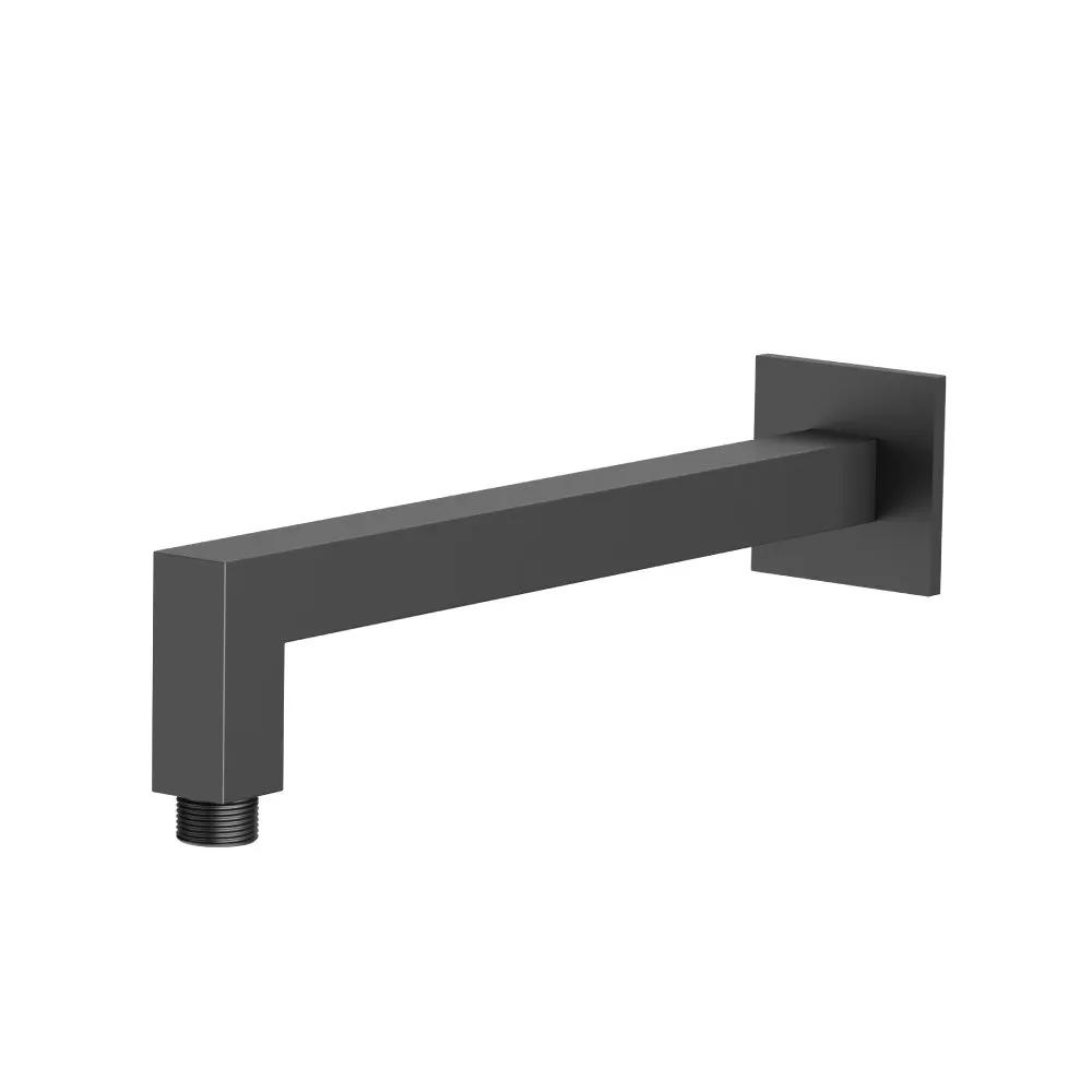 Flusso Wall Mount Square Shower Arm - 12" (300mm) - with Flange by Flusso