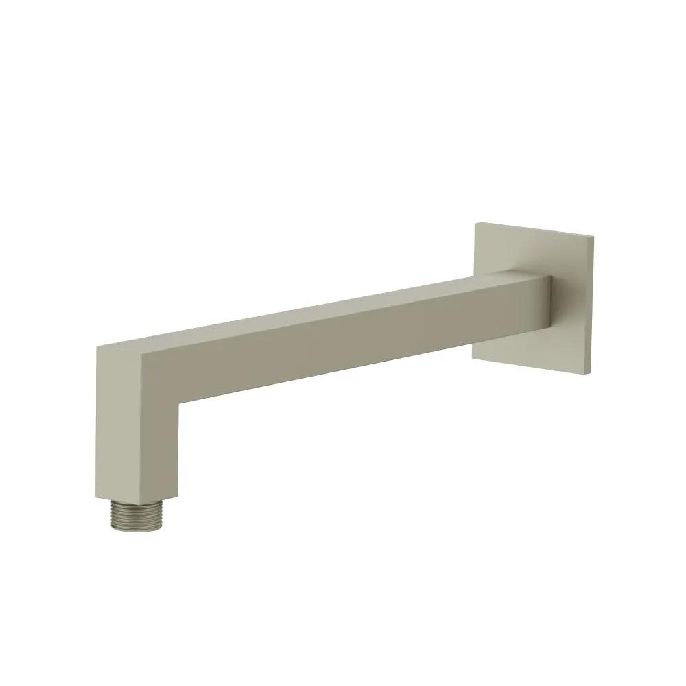 Flusso Wall Mount Square Shower Arm - 12" (300mm) - with Flange by Flusso