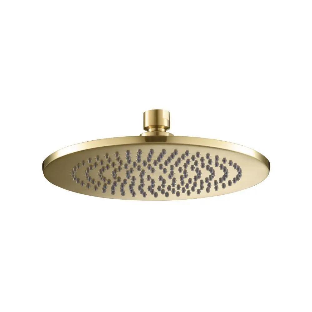 Flusso 8" Solid Brass Showerhead / Rainhead - Round by Flusso