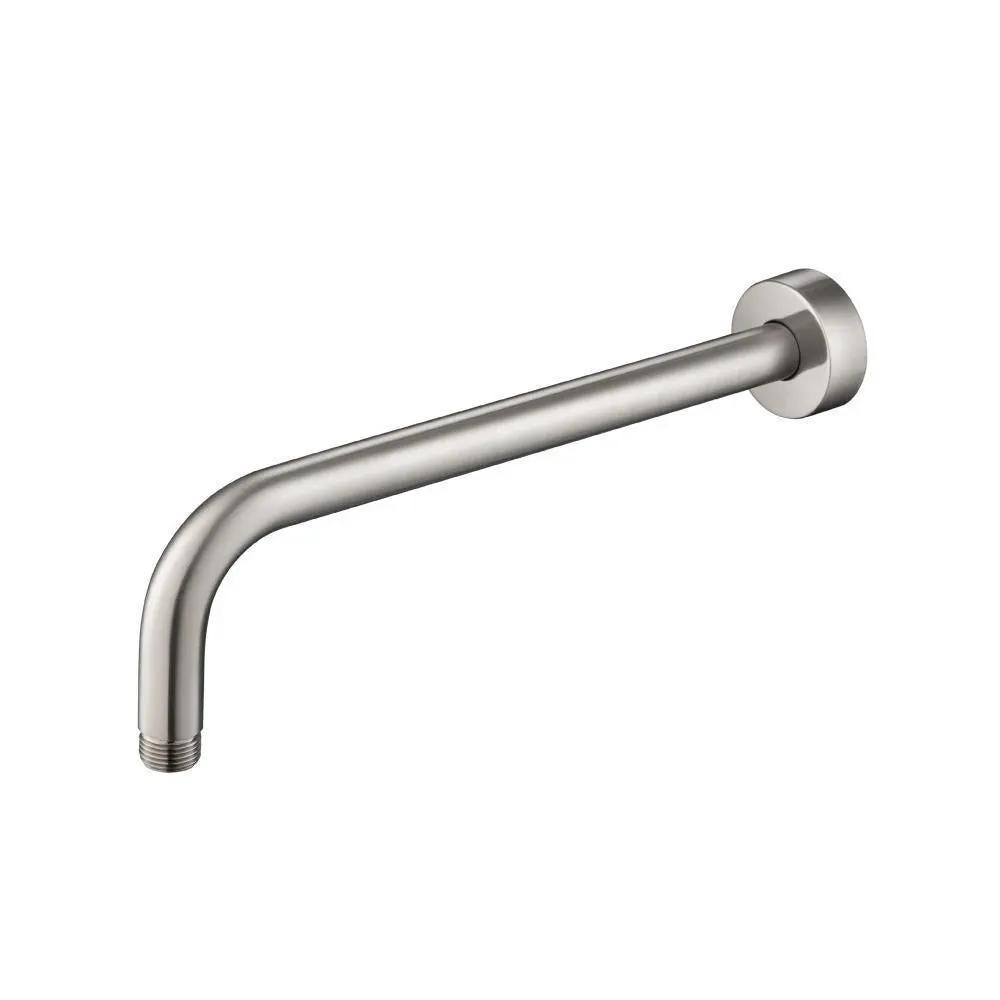 Flusso Wall Mount Round Shower Arm - 12" (300mm) - with Flange by Flusso