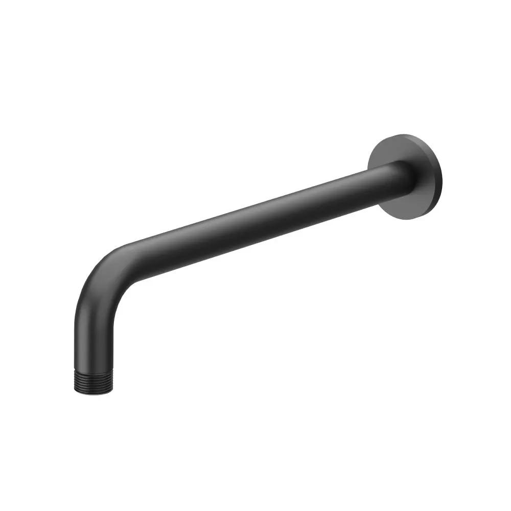 Flusso Wall Mount Round Shower Arm - 12" (300mm) - with Flange by Flusso