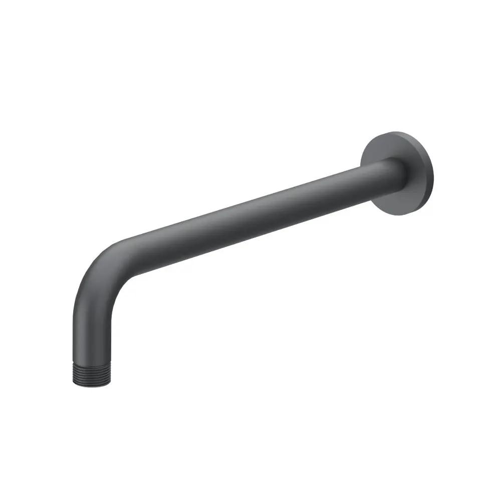 Flusso Wall Mount Round Shower Arm - 12" (300mm) - with Flange by Flusso