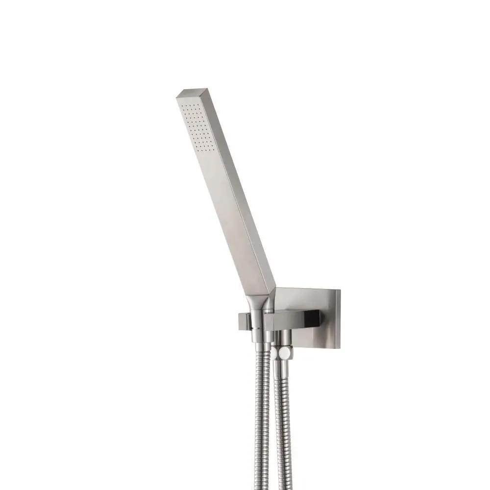 Flusso Hand Shower Set with Wall Elbow, Holder and Hose by Flusso