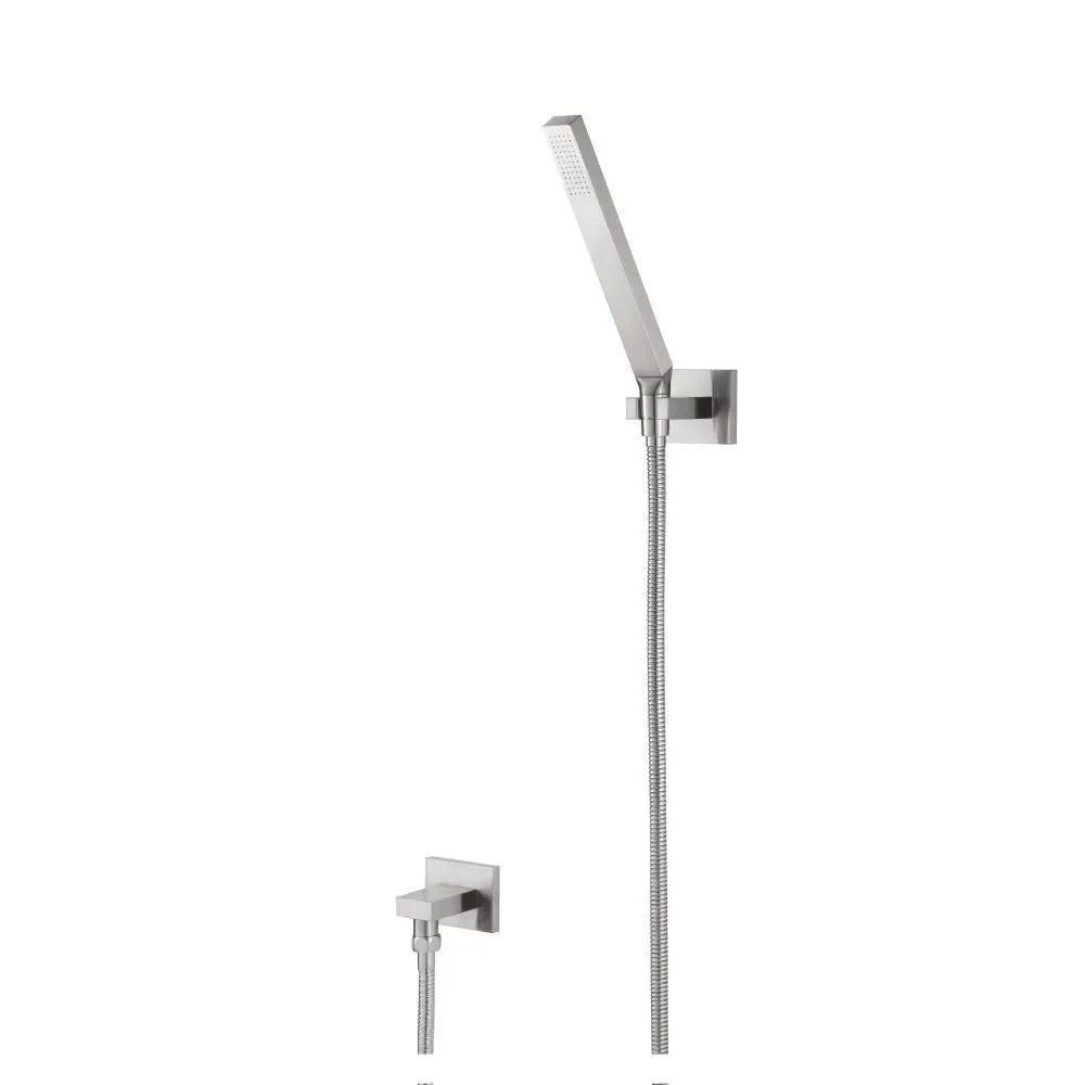 Flusso Hand Shower Set with Wall Elbow, Holder and Hose by Flusso