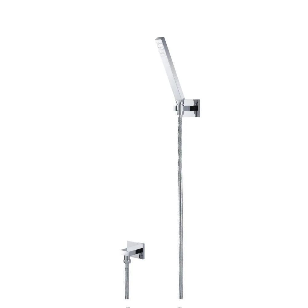 chrome hand shower