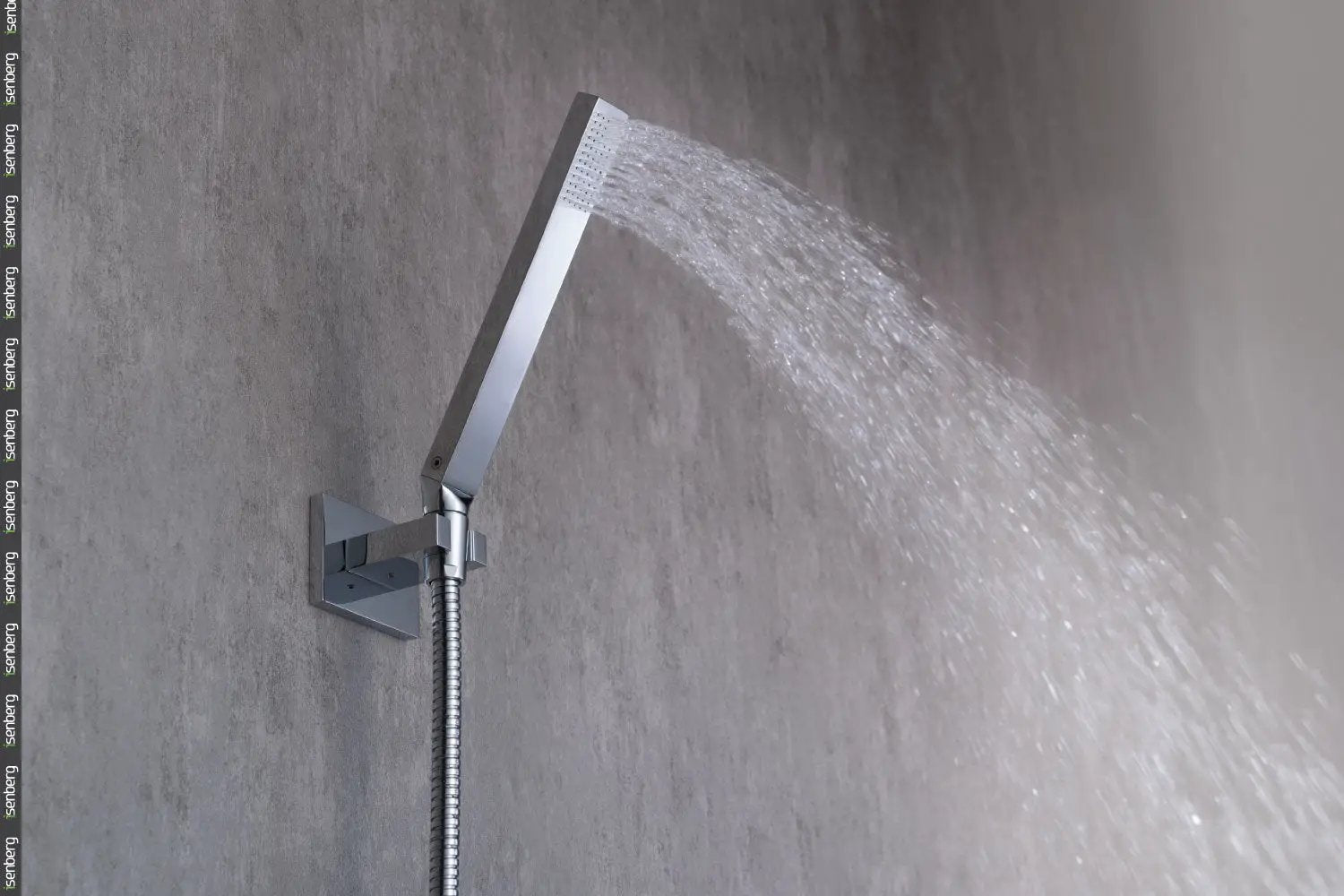 chrome hand shower