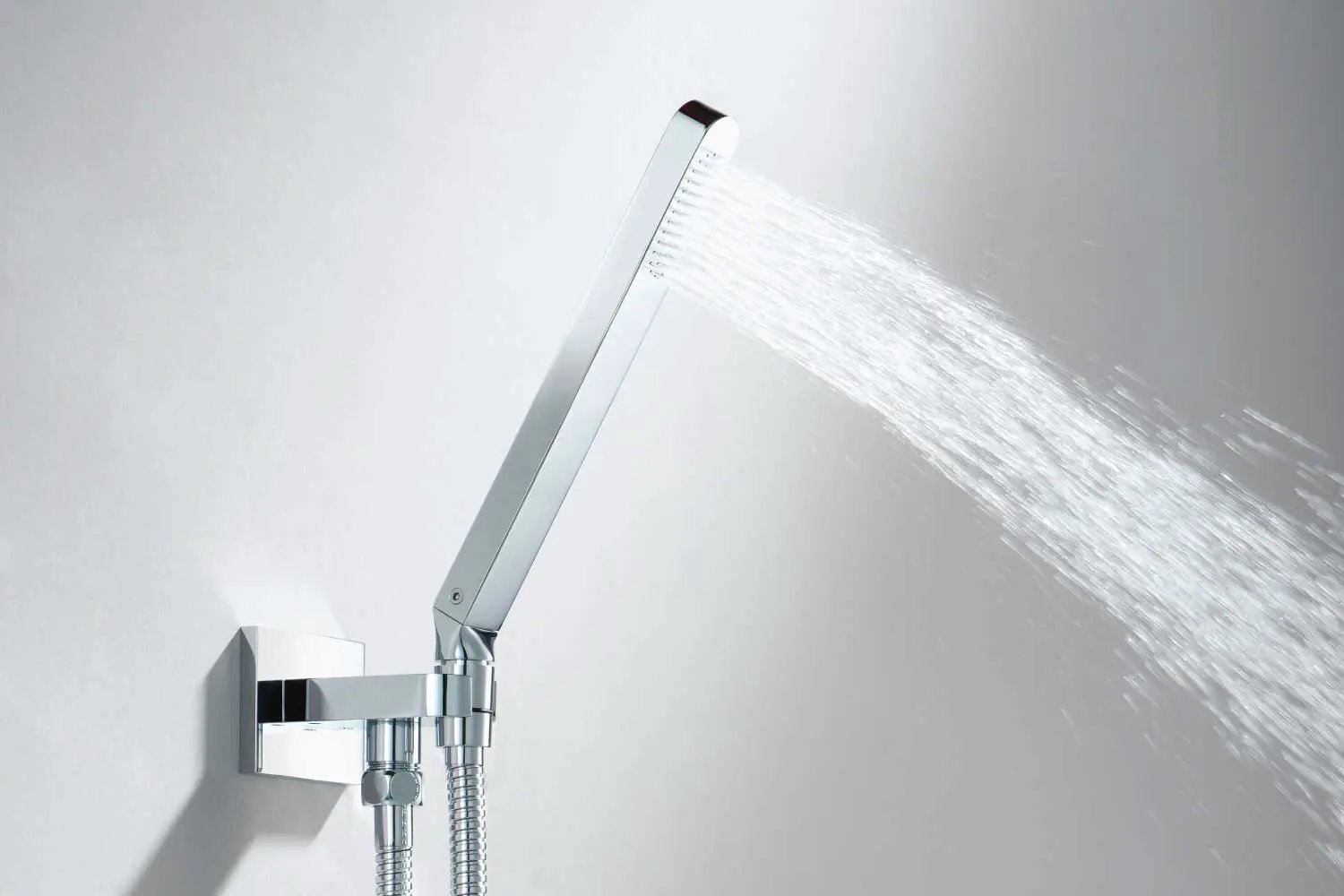 chrome hand shower