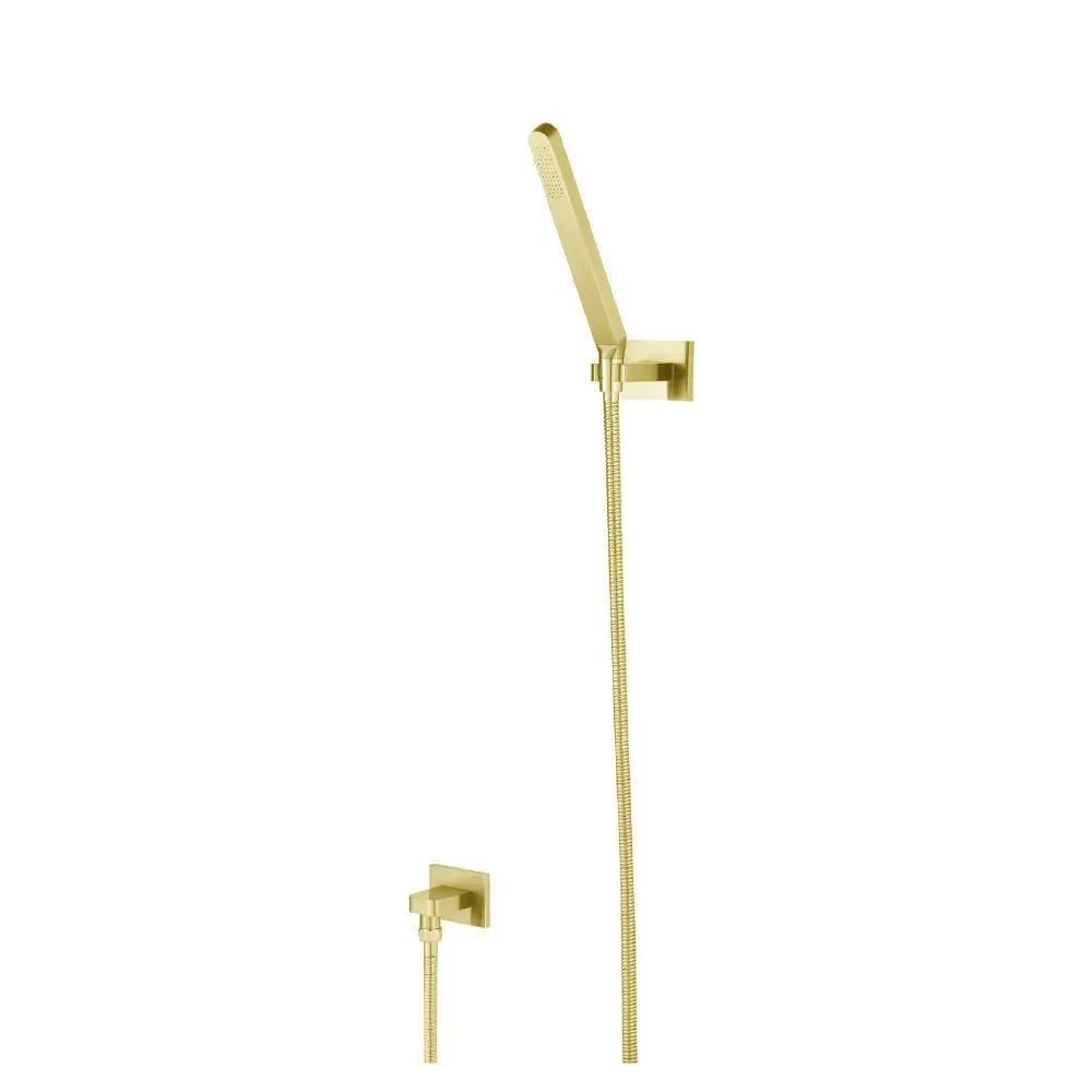 Flusso Hand Shower Set with Wall Elbow, Holder and Hose by Flusso