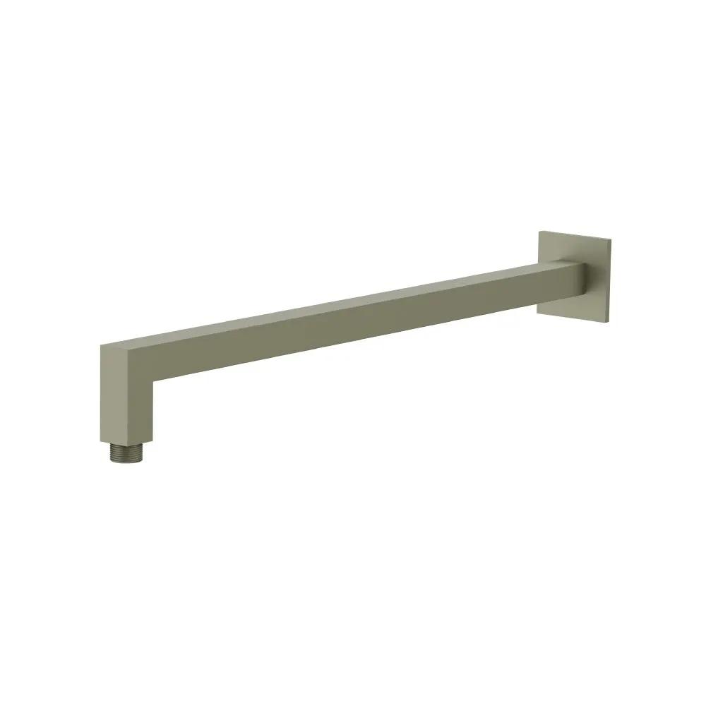 Flusso Wall Mount Square Shower Arm - 16" (400mm) - with Flange by Flusso