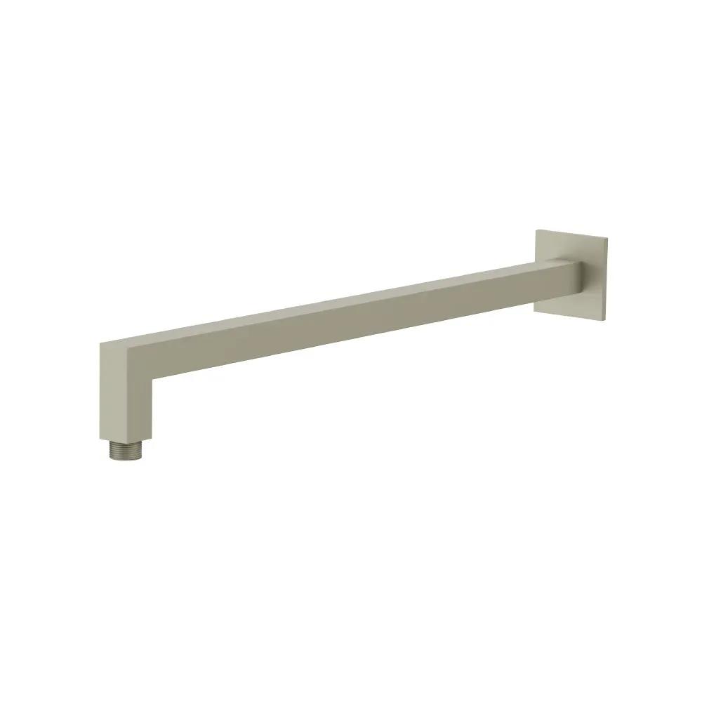 Flusso Wall Mount Square Shower Arm - 16" (400mm) - with Flange by Flusso