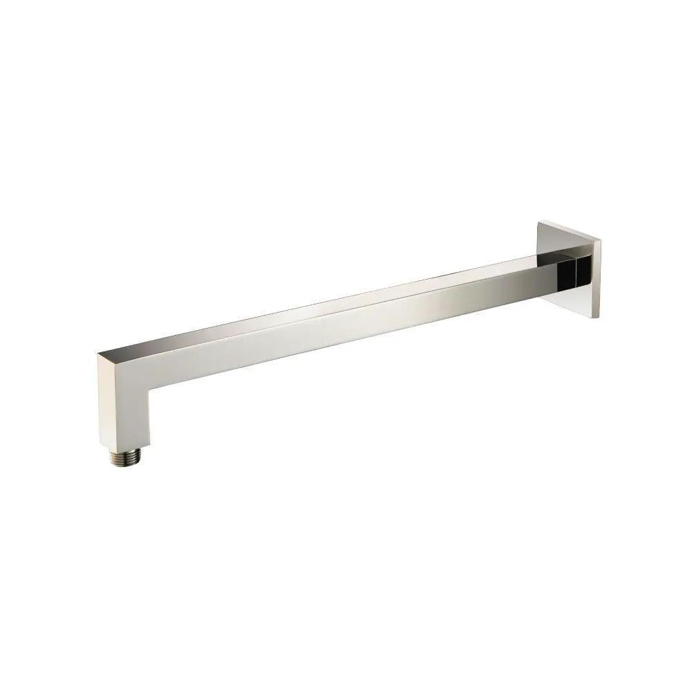 Flusso Wall Mount Square Shower Arm - 16" (400mm) - with Flange by Flusso