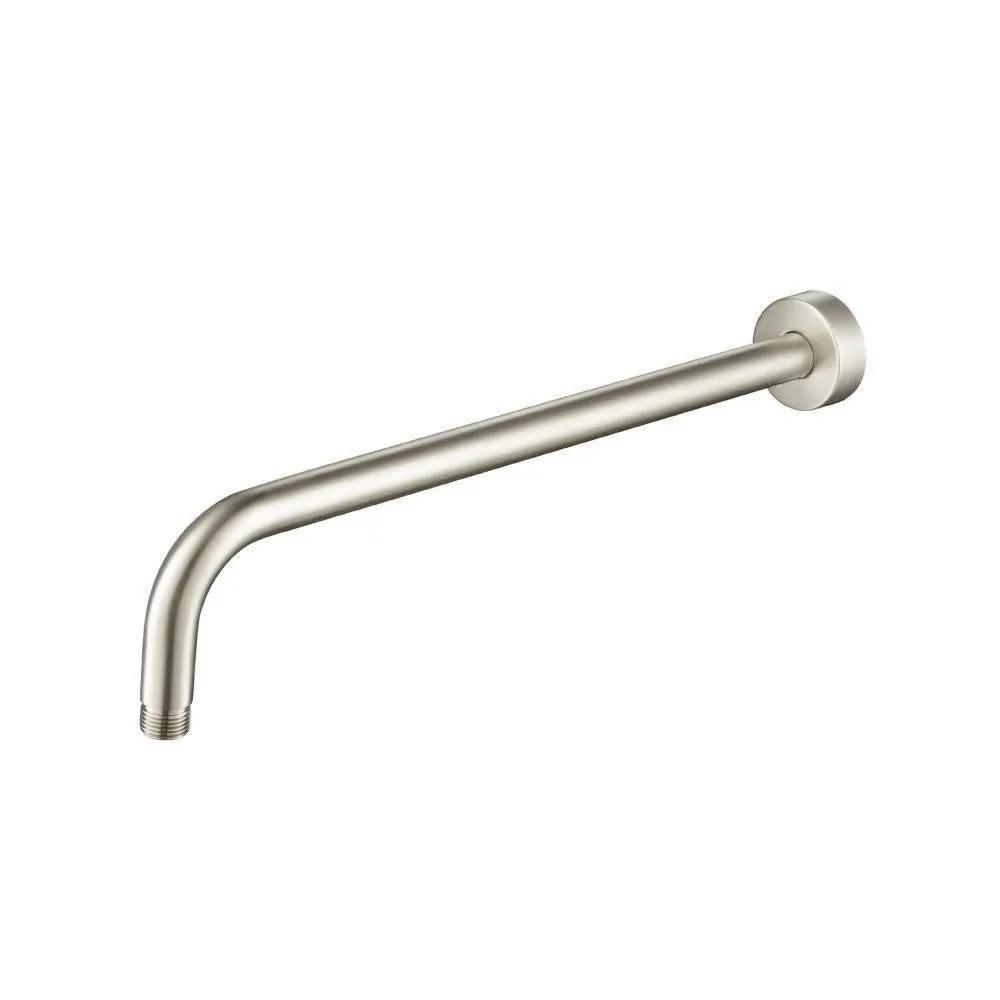 Flusso Wall Mount Round Shower Arm - 16" (400mm) - with Flange by Flusso