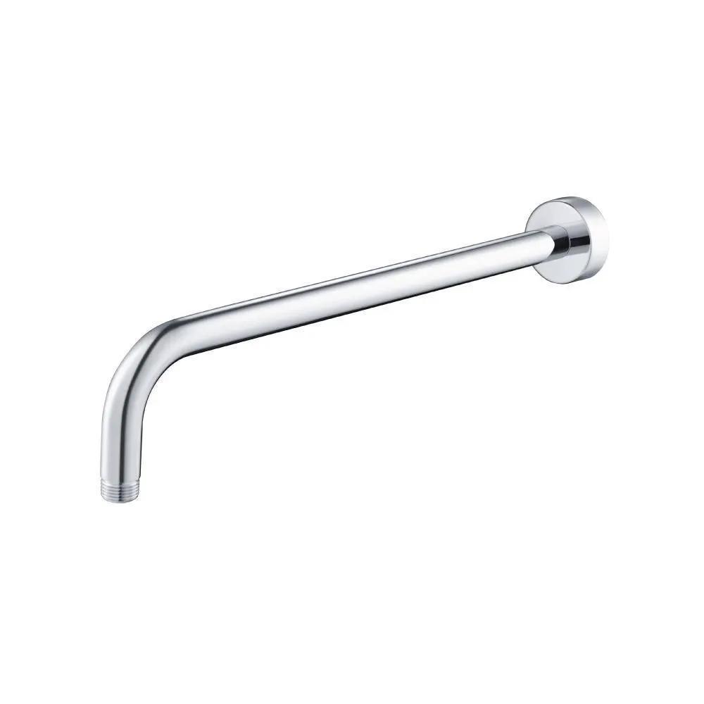 chrome shower arm