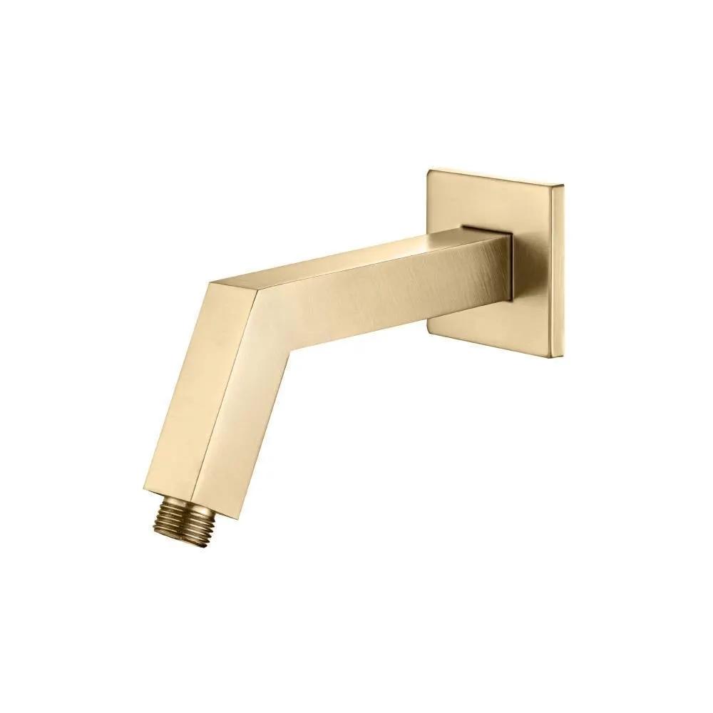 Flusso Square Shower Arm with Flange - 7" - with Flange by Flusso