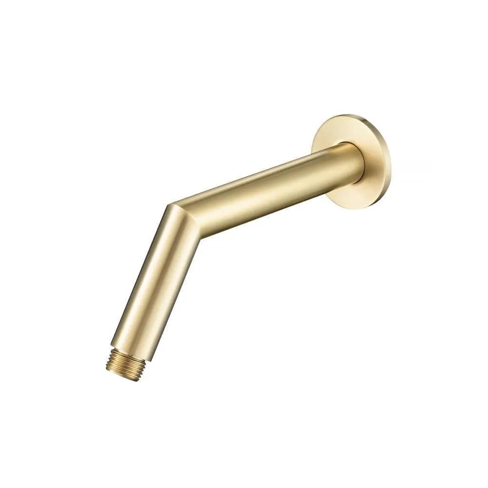 Flusso Round Shower Arm with Flange - 7" - with Flange by Flusso