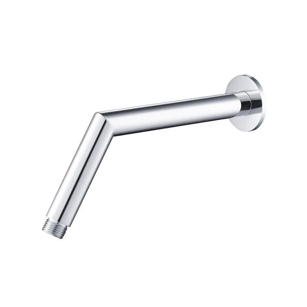 chrome shower arm