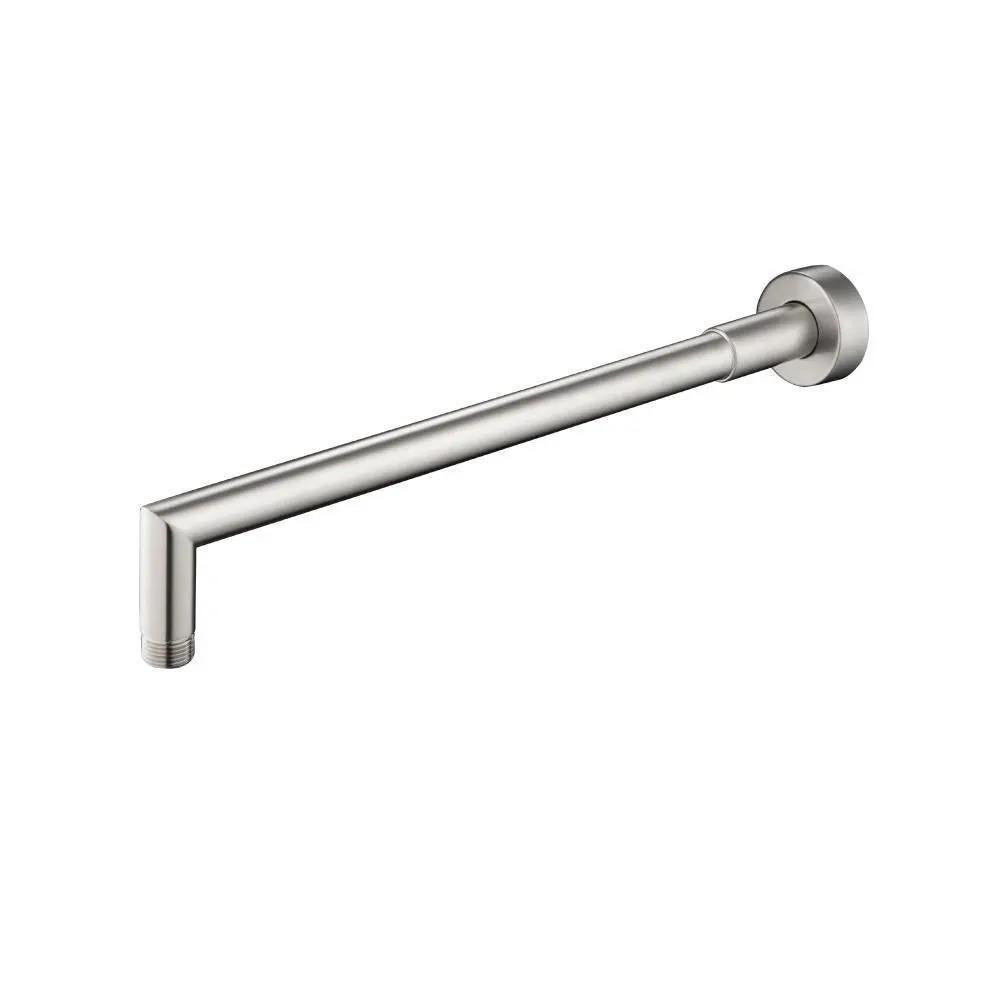 Flusso Wall Mount Round Shower Arm - 16" (400mm) - with Flange by Flusso