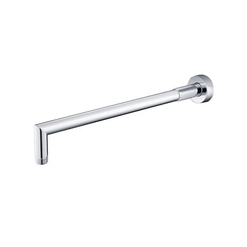 chrome shower arm