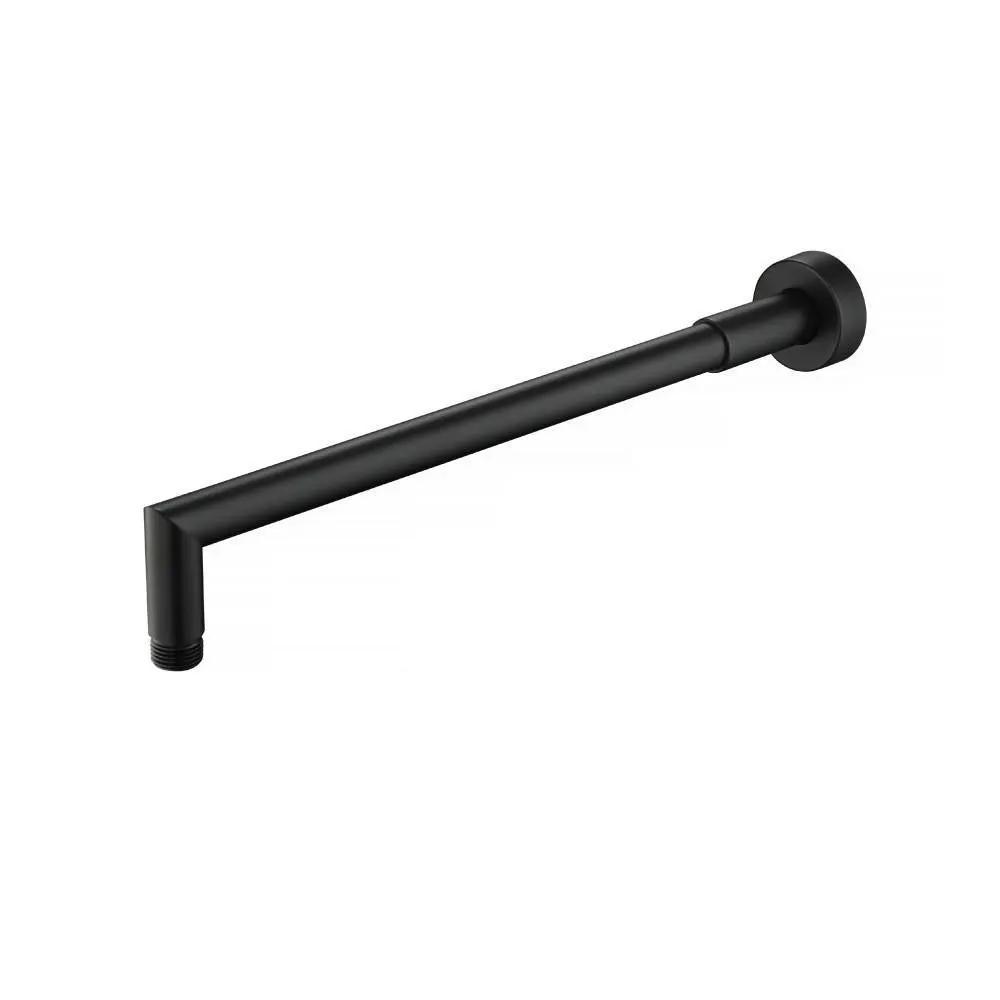 Flusso Wall Mount Round Shower Arm - 16" (400mm) - with Flange by Flusso