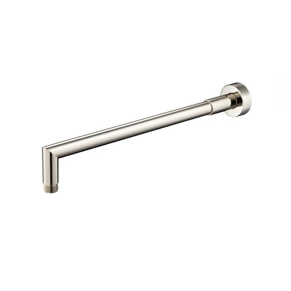 Flusso Wall Mount Round Shower Arm - 16" (400mm) - with Flange by Flusso
