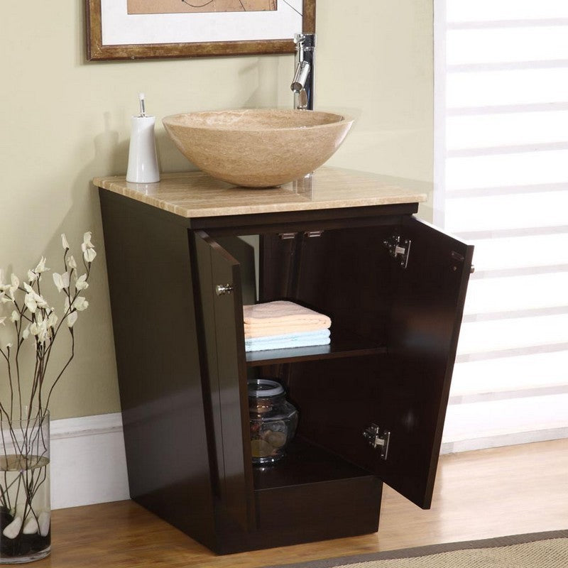 dark walnut vanity