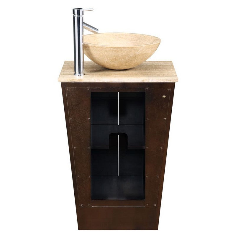 dark walnut vanity