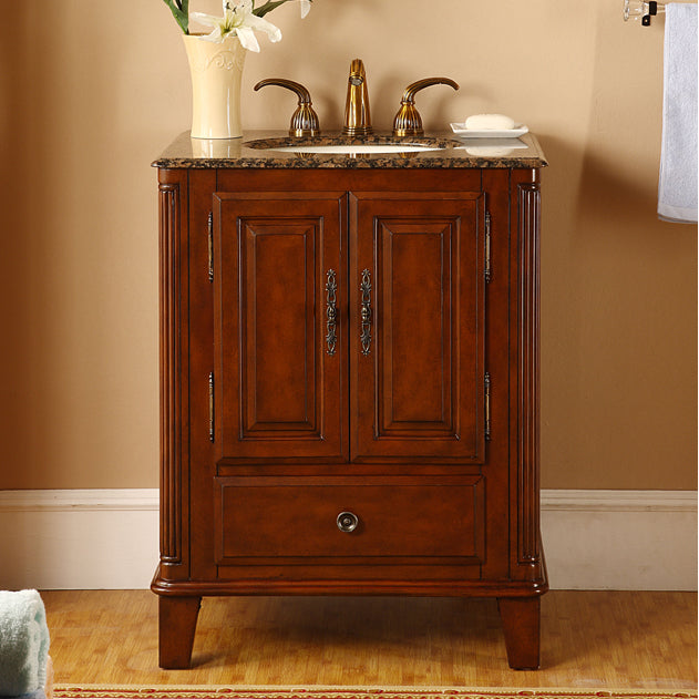 special walnut vanity