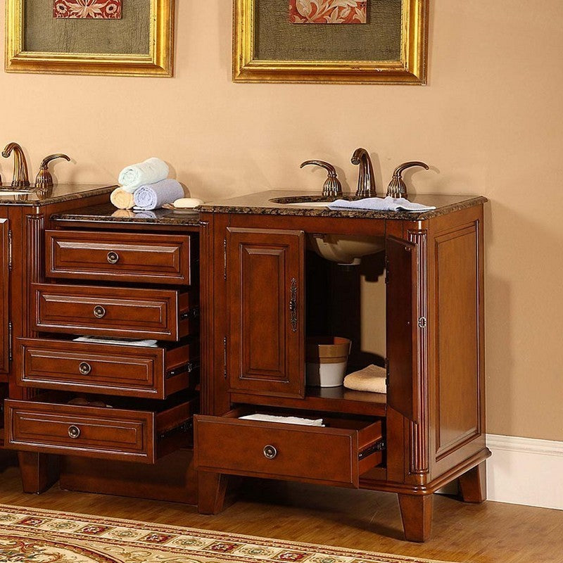 special walnut vanity