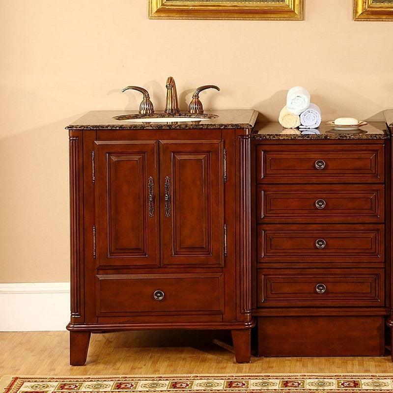 special walnut vanity
