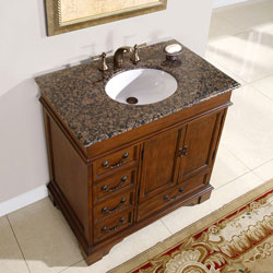 english chestnut vanity