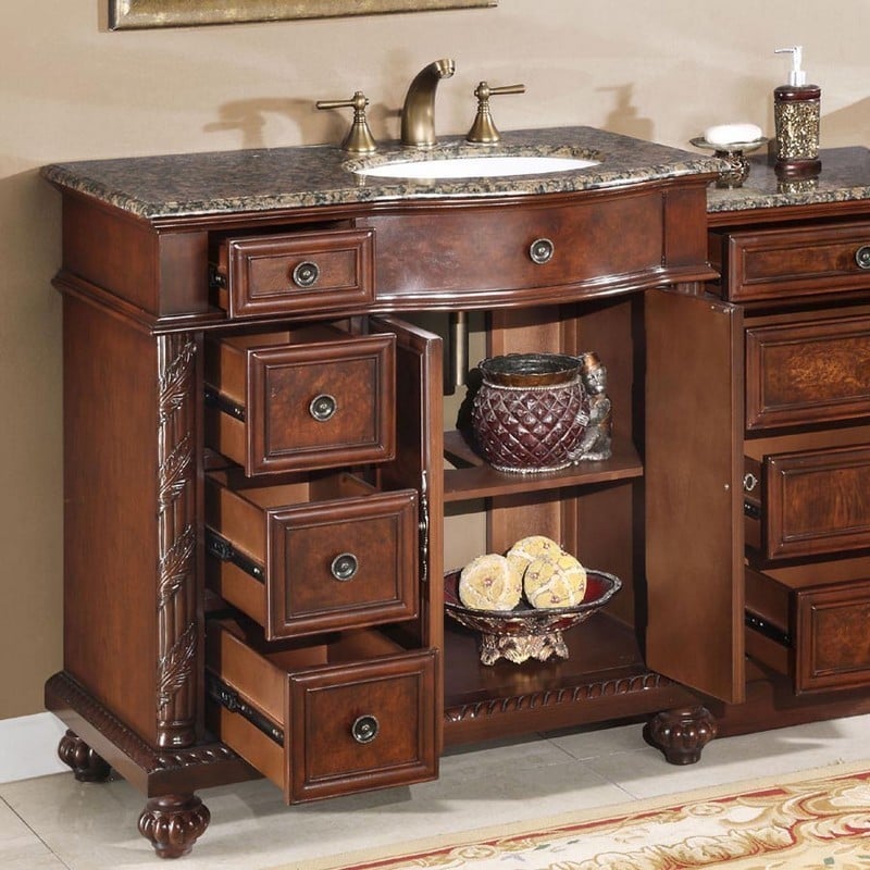 english chestnut vanity