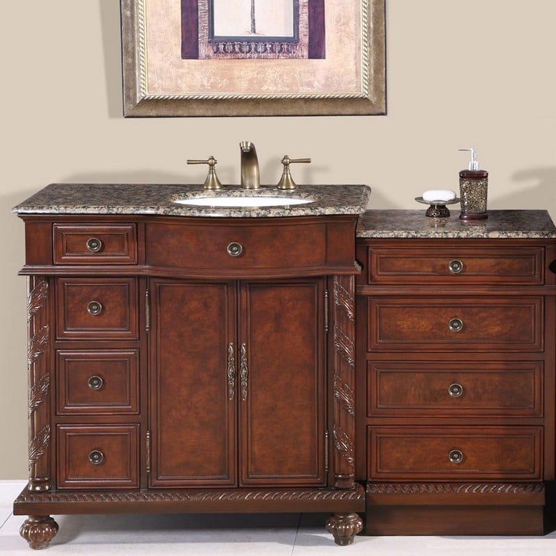 english chestnut vanity