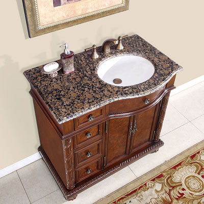 english chestnut vanity