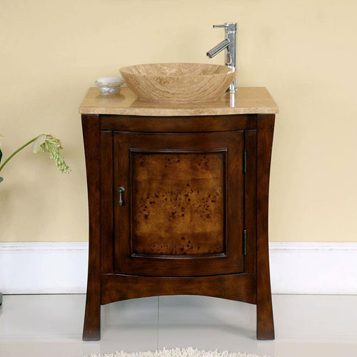 red chestnut vanity
