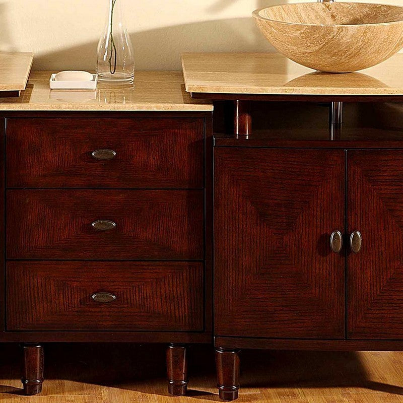 dark chestnut vanity