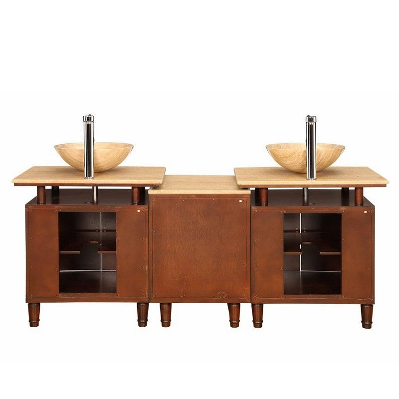 dark chestnut vanity