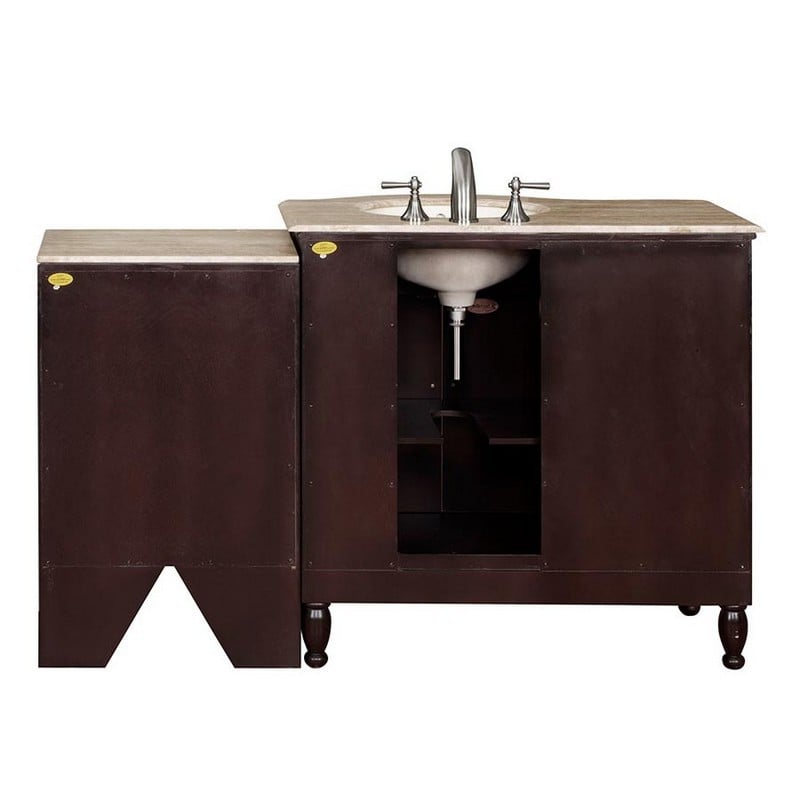 dark walnut vanity