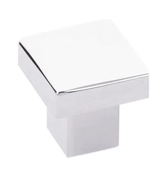polished chrome cabinet knob