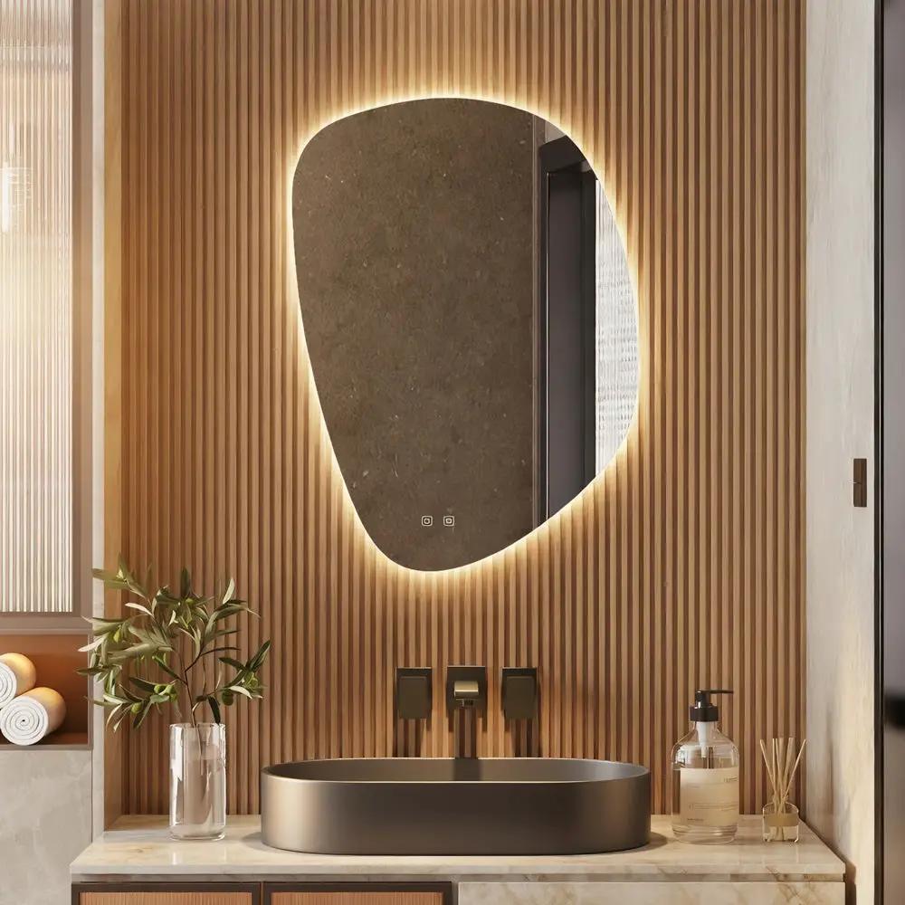 lit mirror