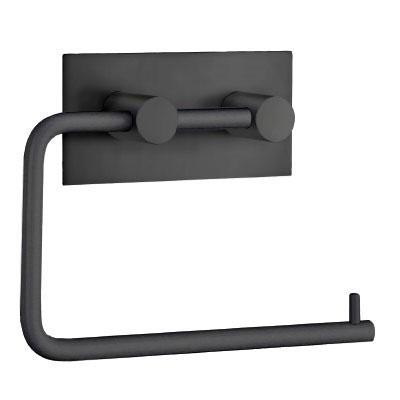 matte black toilet roll holder