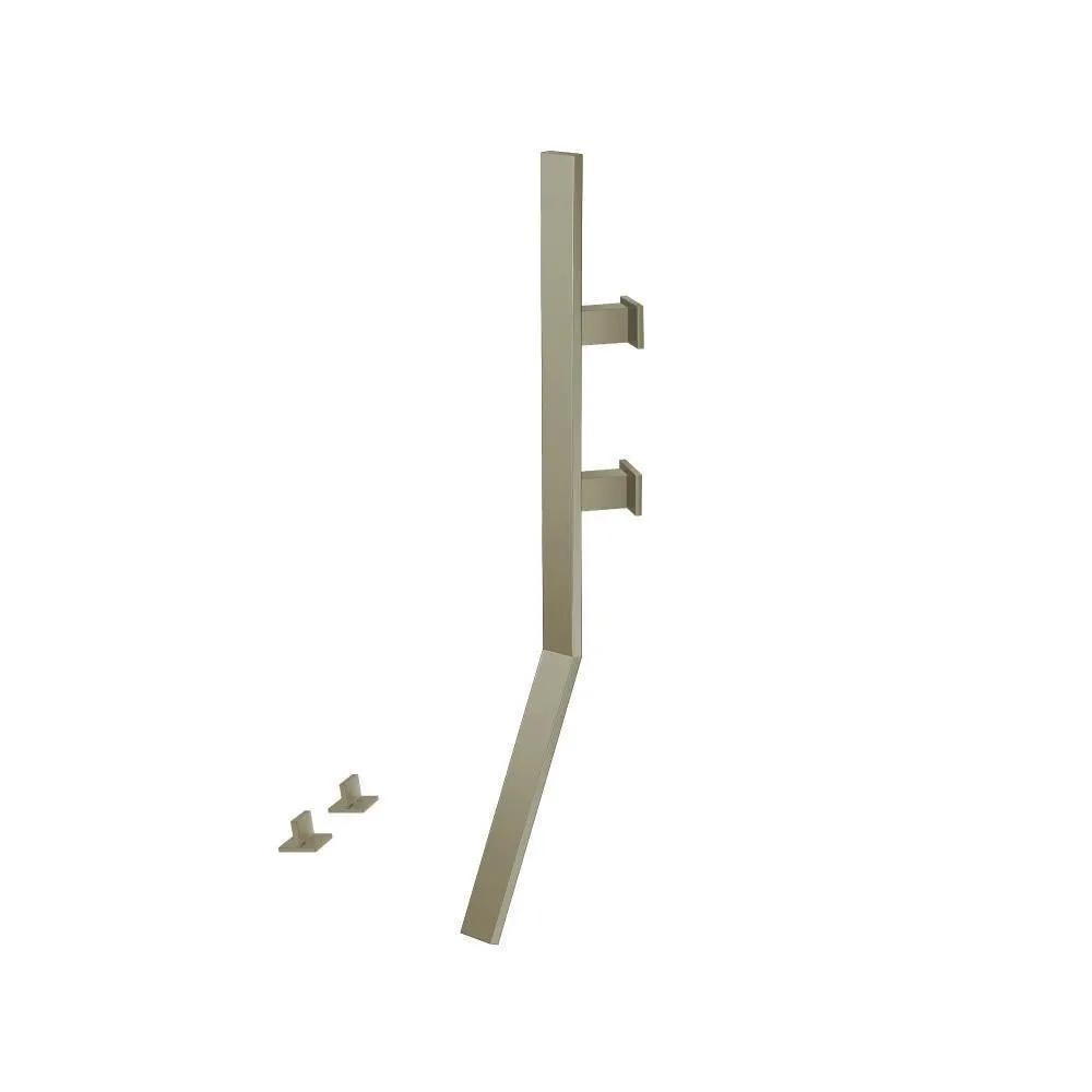 Flusso Infinity Wall Mount Faucet with Deck Handles by Flusso