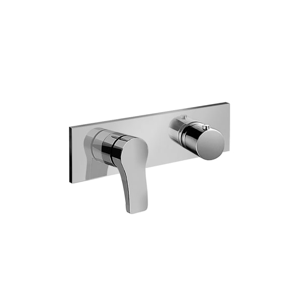 chrome thermostatic mixer