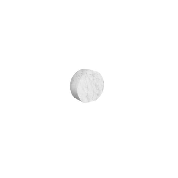 Fantini AF/21 3/4" Volume Control - Handle in Carrara White Marble