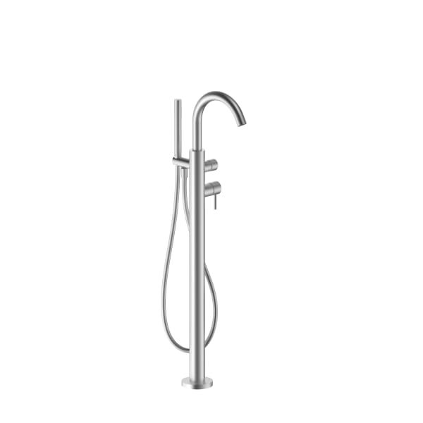 Fantini Nostromo Floor Mount Single Control Tub Filler