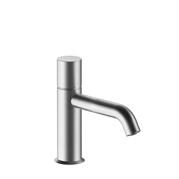 Fantini Nostromo Single Control Washbasin Mixer with Extended Spout - Cylindrical Handle
